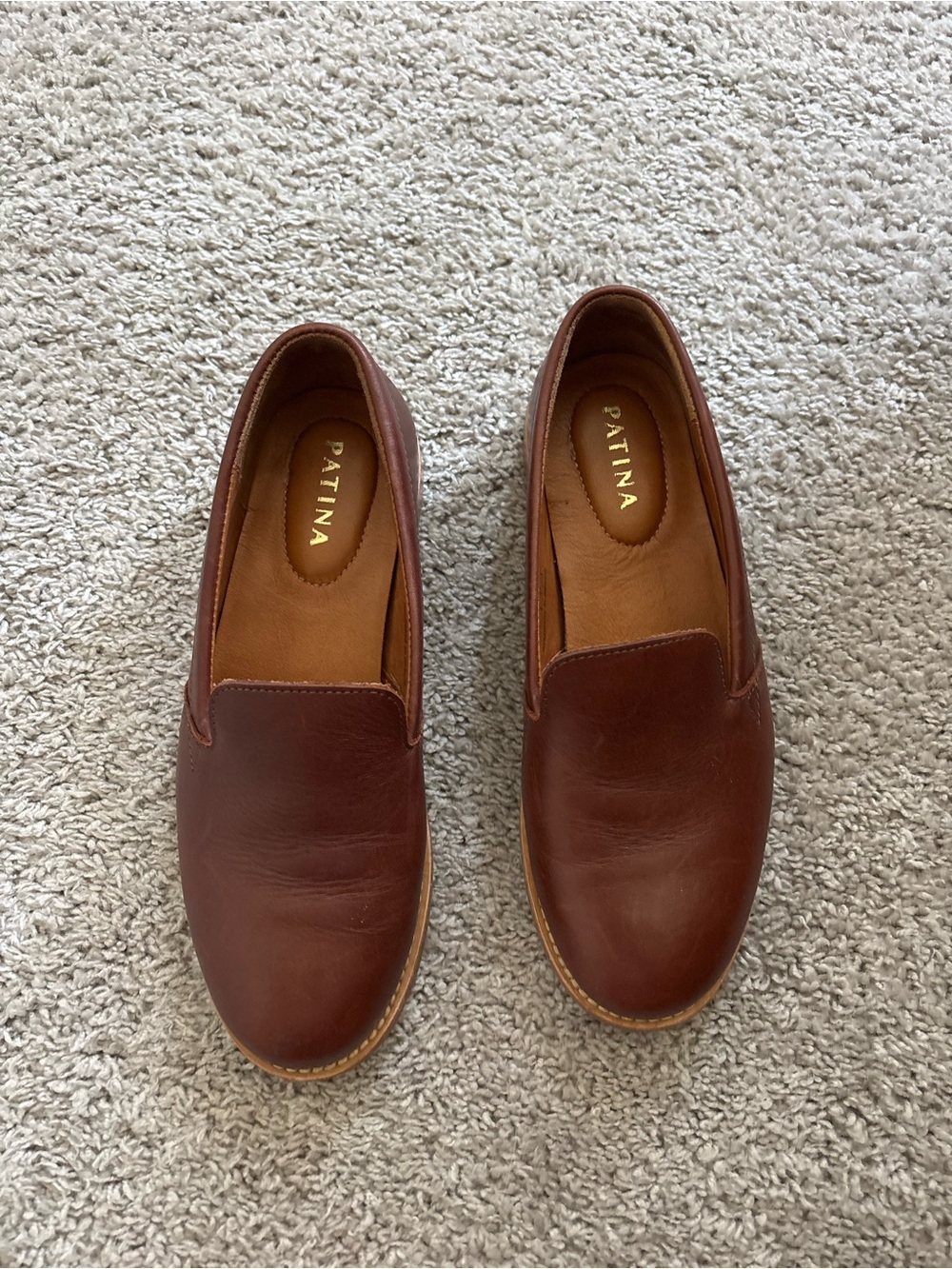 Portland Leather Goods Patina Loafers size 7
